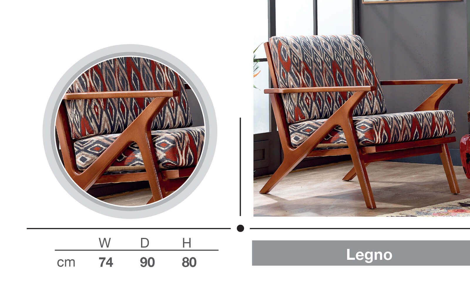 LEGNO SANDALYE 