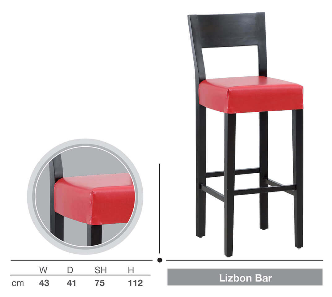 LİZBON BAR SANDALYE 