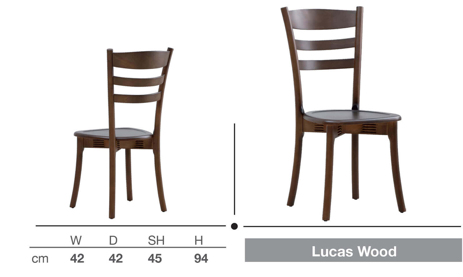 LUCAS WOOD SANDALYE 
