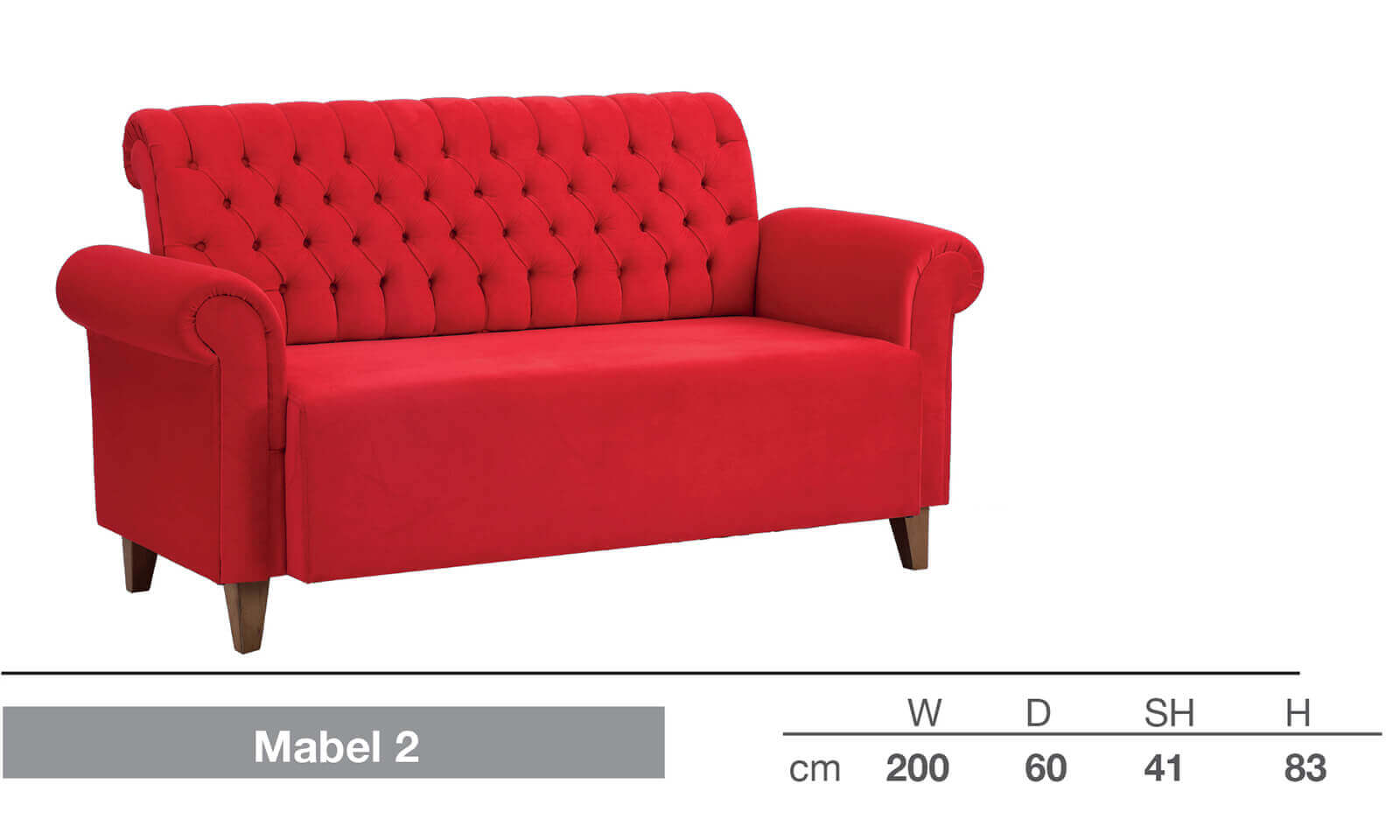MABEL 2 SANDALYE 