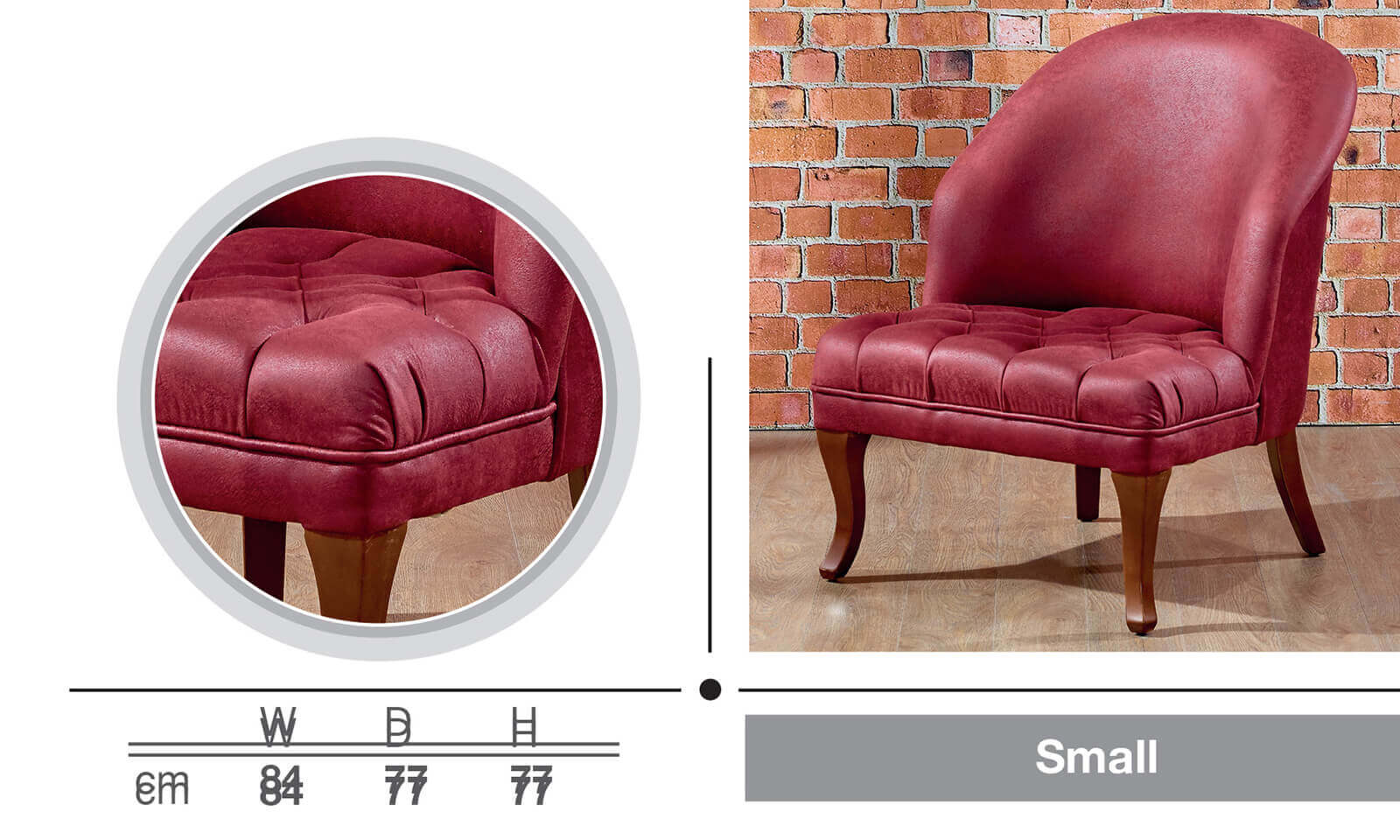 SMALL TEKLİ KOLTUK 