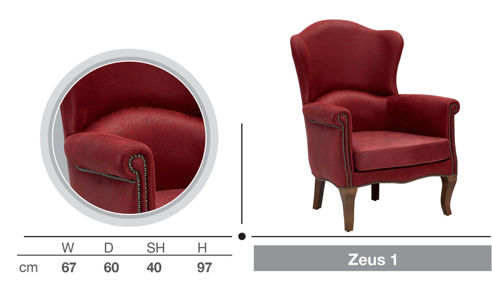 ZEUS TEKLİ KOLTUK 